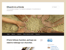 Tablet Screenshot of churchinacircle.com